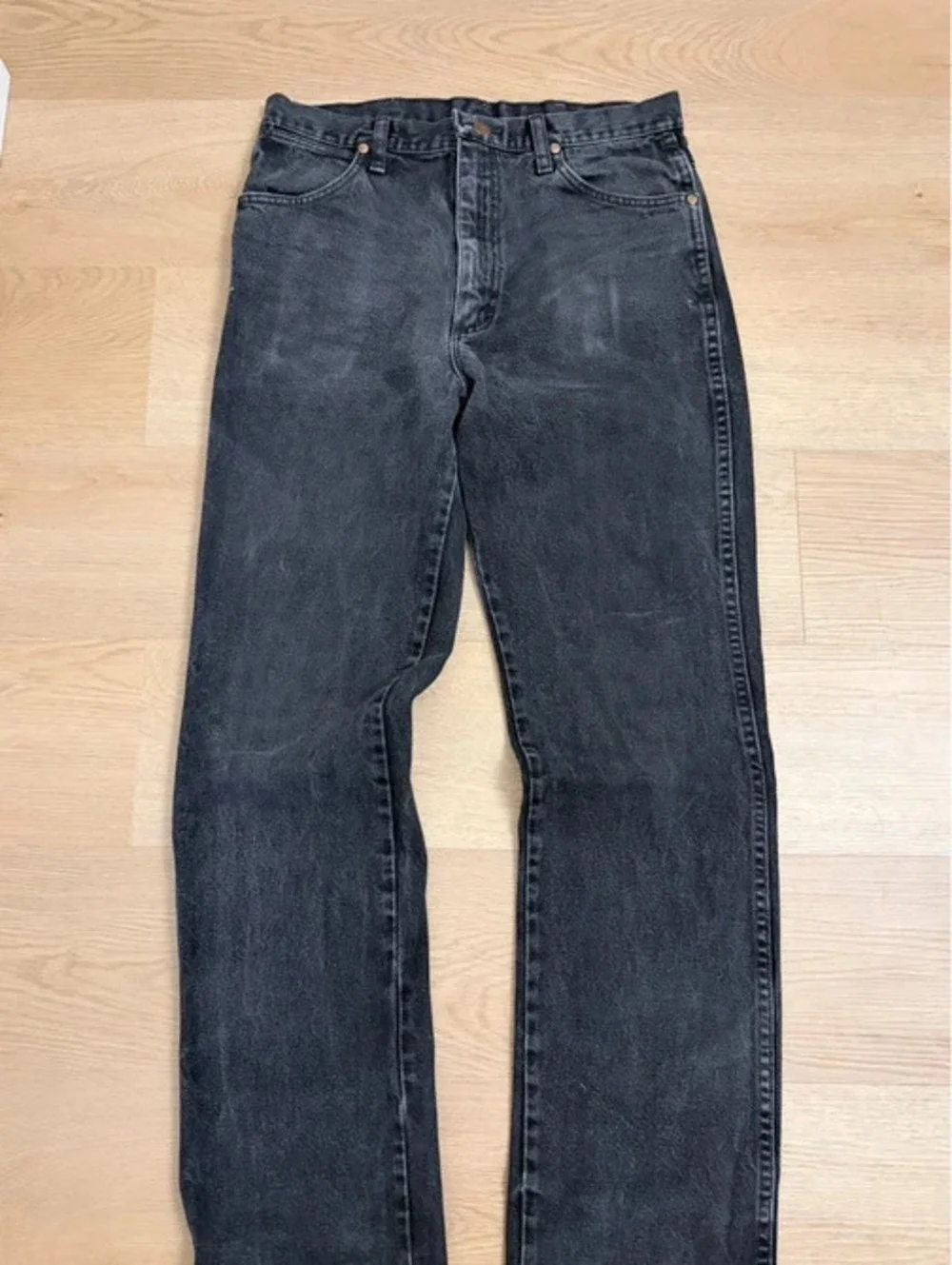 Wrangler Cowboy Cut Slim Fit Black Jeans Men’s 32x34